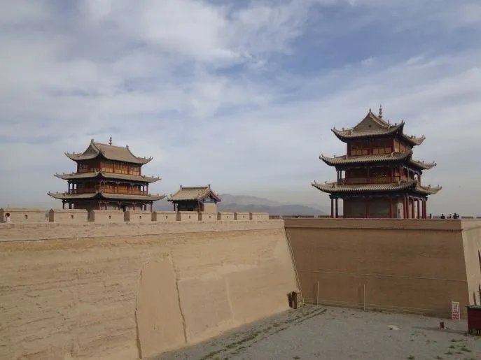 Fort bij jiayuguan